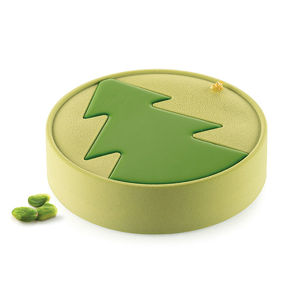 Moule silicone Hiver Sapin 20 cm Silikomart - Mathon - 1