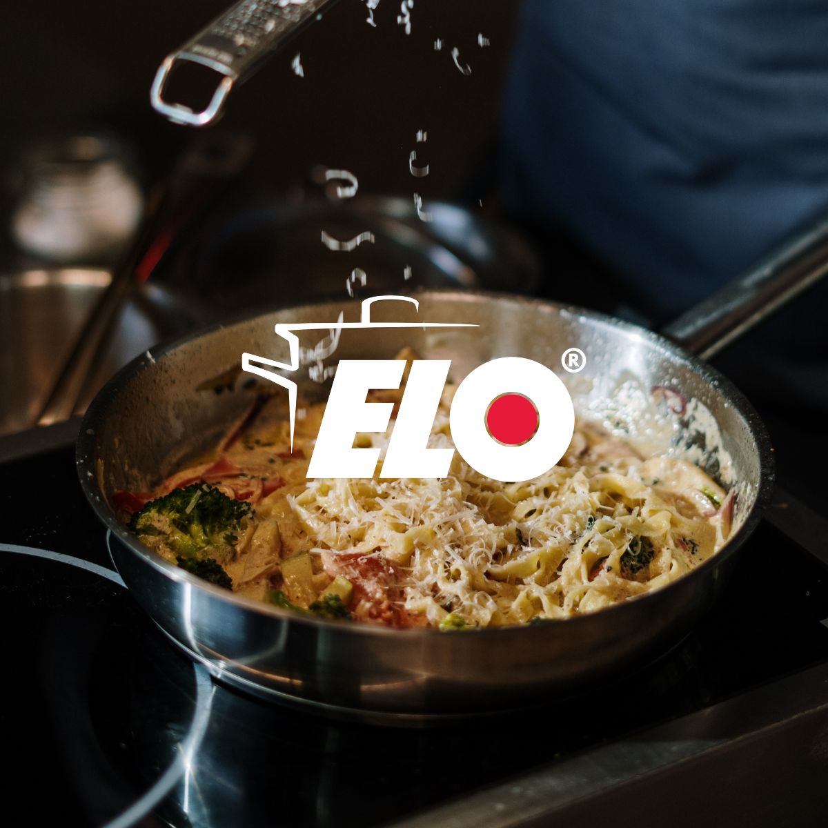 Poêle en acier inoxydable 18/10 24 cm  Relief Solution Elo - Mathon - 8