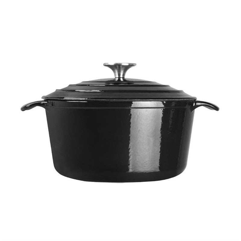 Cocotte en fonte ronde noire  3.2 L Vogue - Mathon - 5