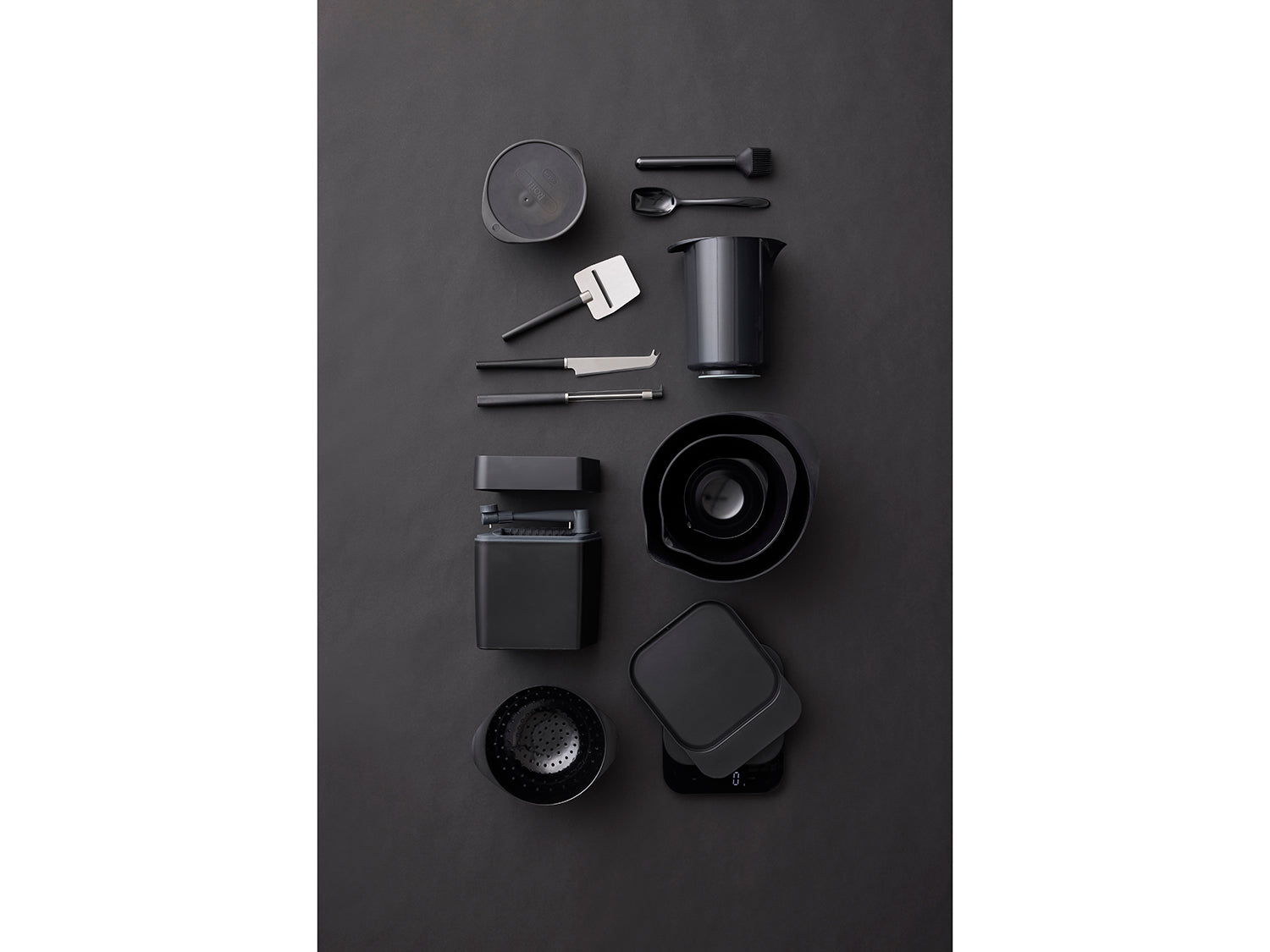 Pinceau à pâtisserie CLASSIC en silicone Noir Rosti - Mathon - 8