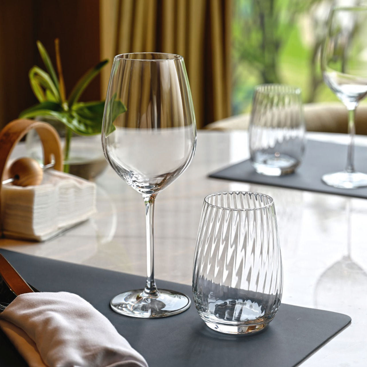 6 verres forme haute 37cl Outline Arcoroc - Mathon - 5