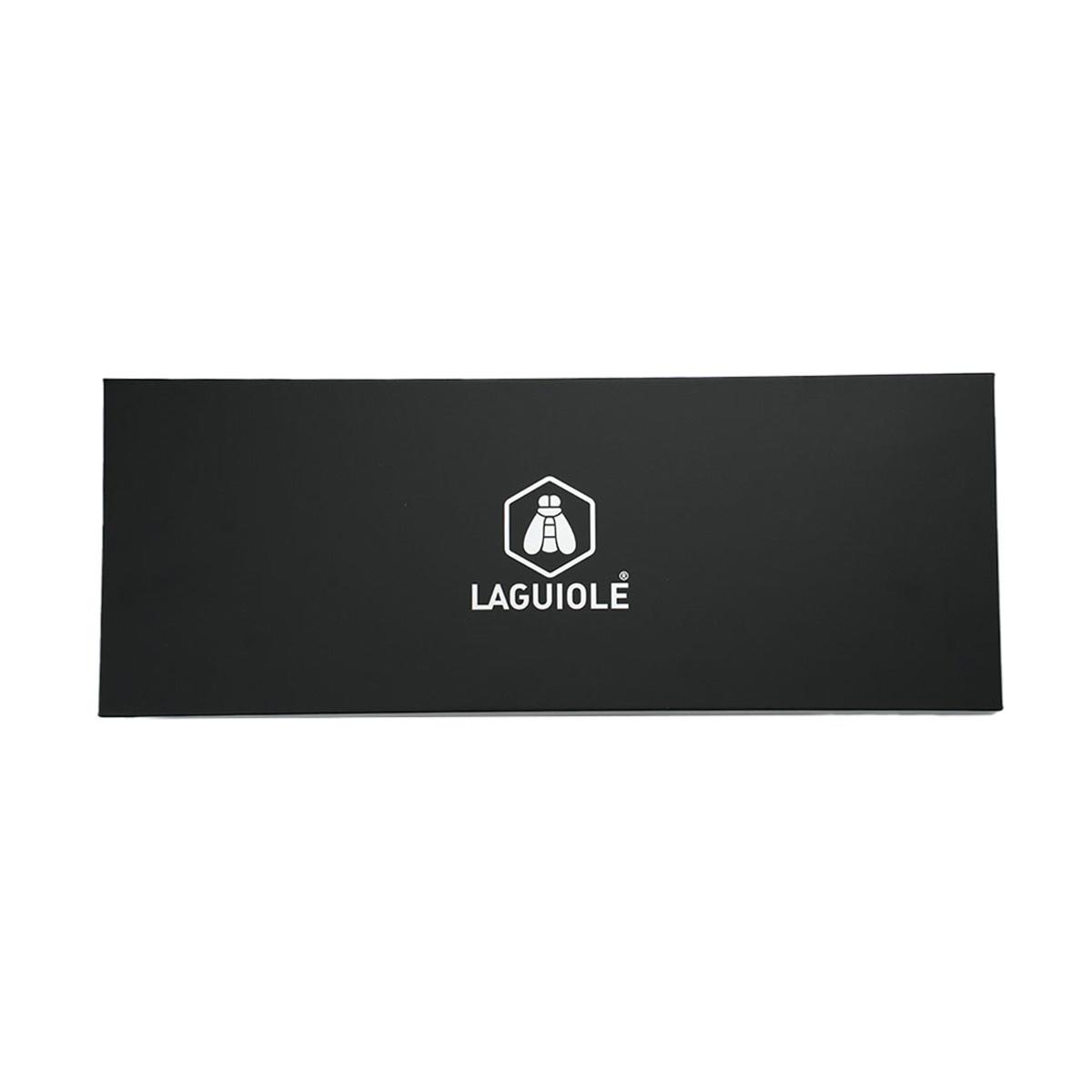 Couteau de chef noir 34cm avec étui - "Sen" Laguiole Cuisson - Mathon - 3