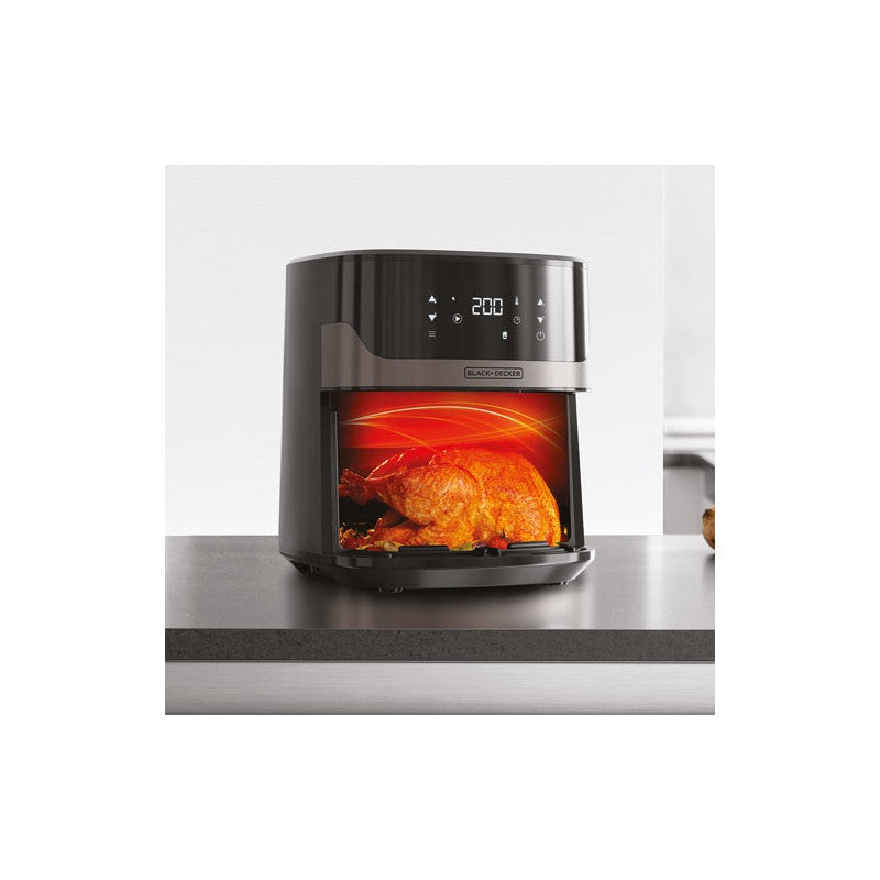 Friteuse à Air Chaud 1,3 Kg - Bxaf6500e Black & Decker - Mathon - 4