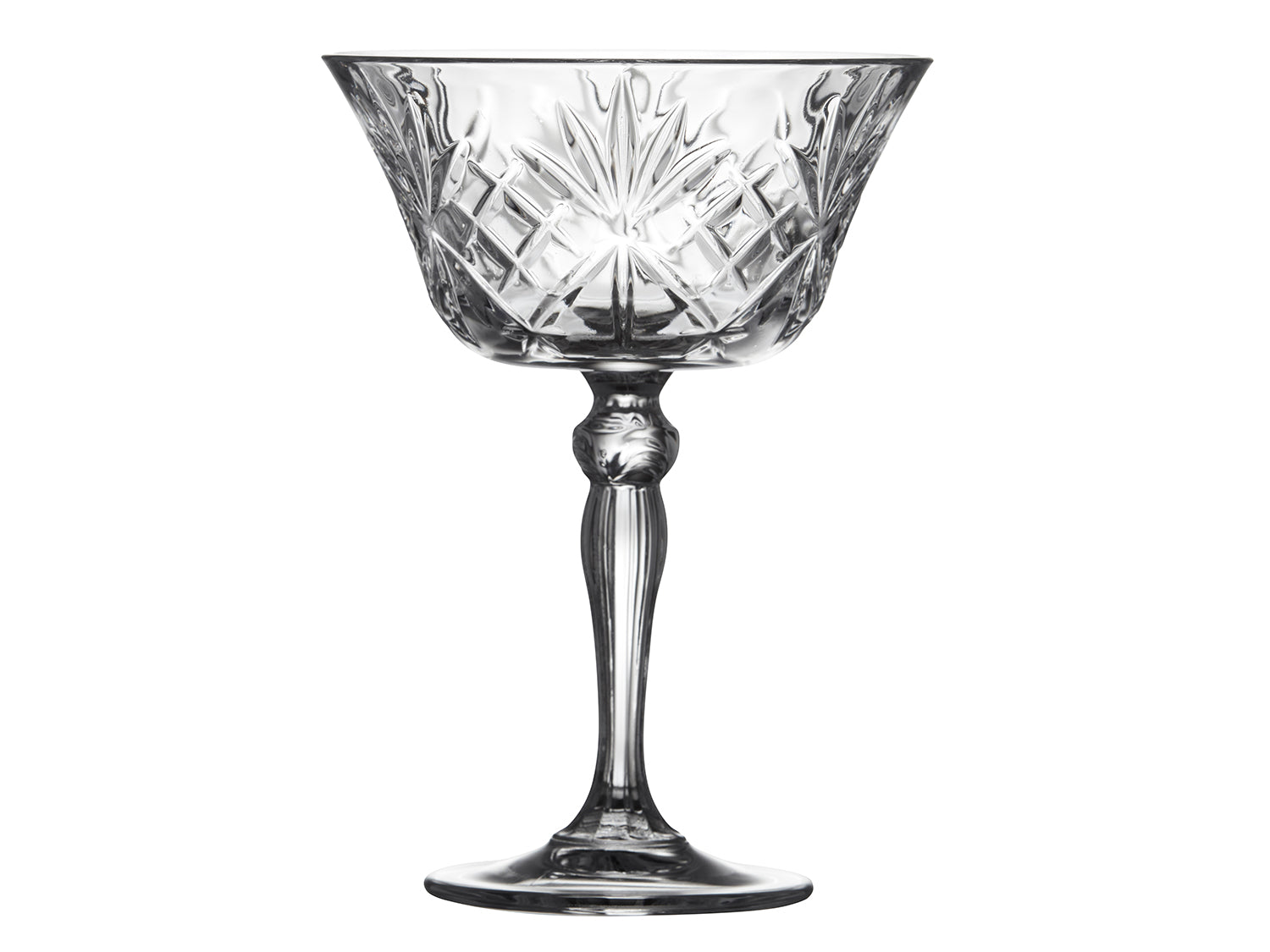 Set de 4 coupes à champagne MELODIA 26cl Transparent Lyngby Glas - Mathon - 3