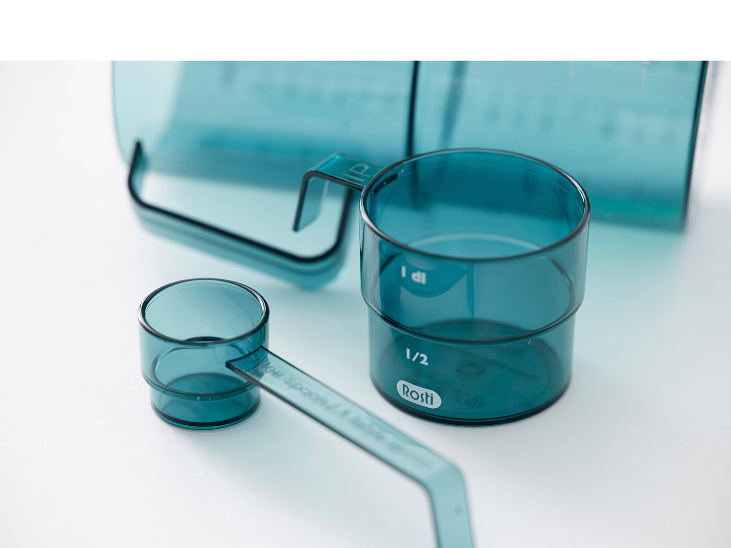 Pichet doseur MENSURA 1l en plastique rigide Nordic green Rosti - Mathon - 8