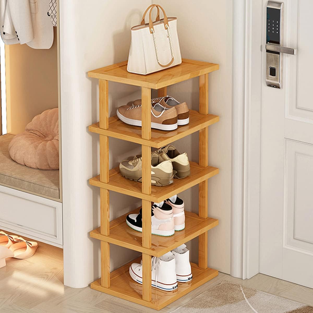 Étagère a Chaussures 5 Niveaux 25 x 23 x 77 cm Vendos85 - Mathon