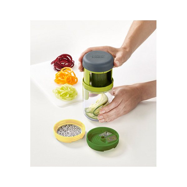 Coupe légumes spirale 3 en 1 Spiro Joseph Joseph - Mathon - 4