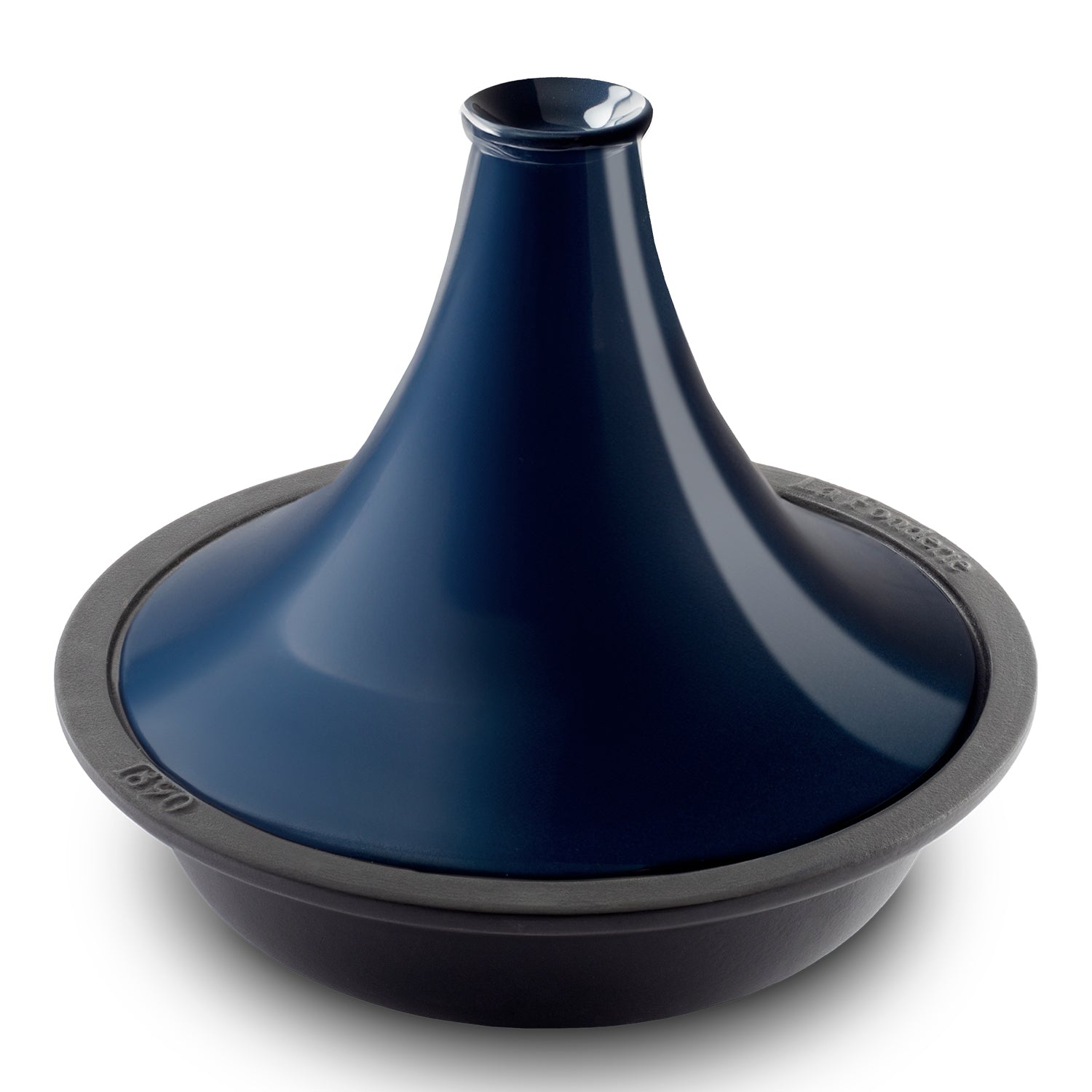Tajine en fonte 29cm bleu - TINGHIR La Fonderie - Mathon - 2
