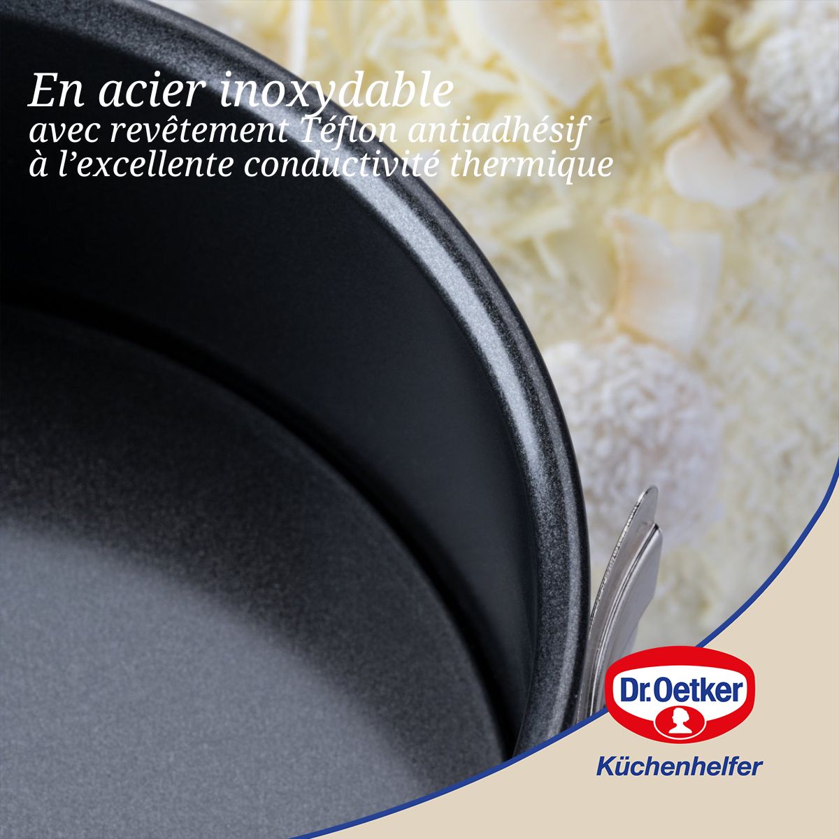 Moule à manqué à charnière 18 cm  Tradition Dr. Oetker - Mathon - 4