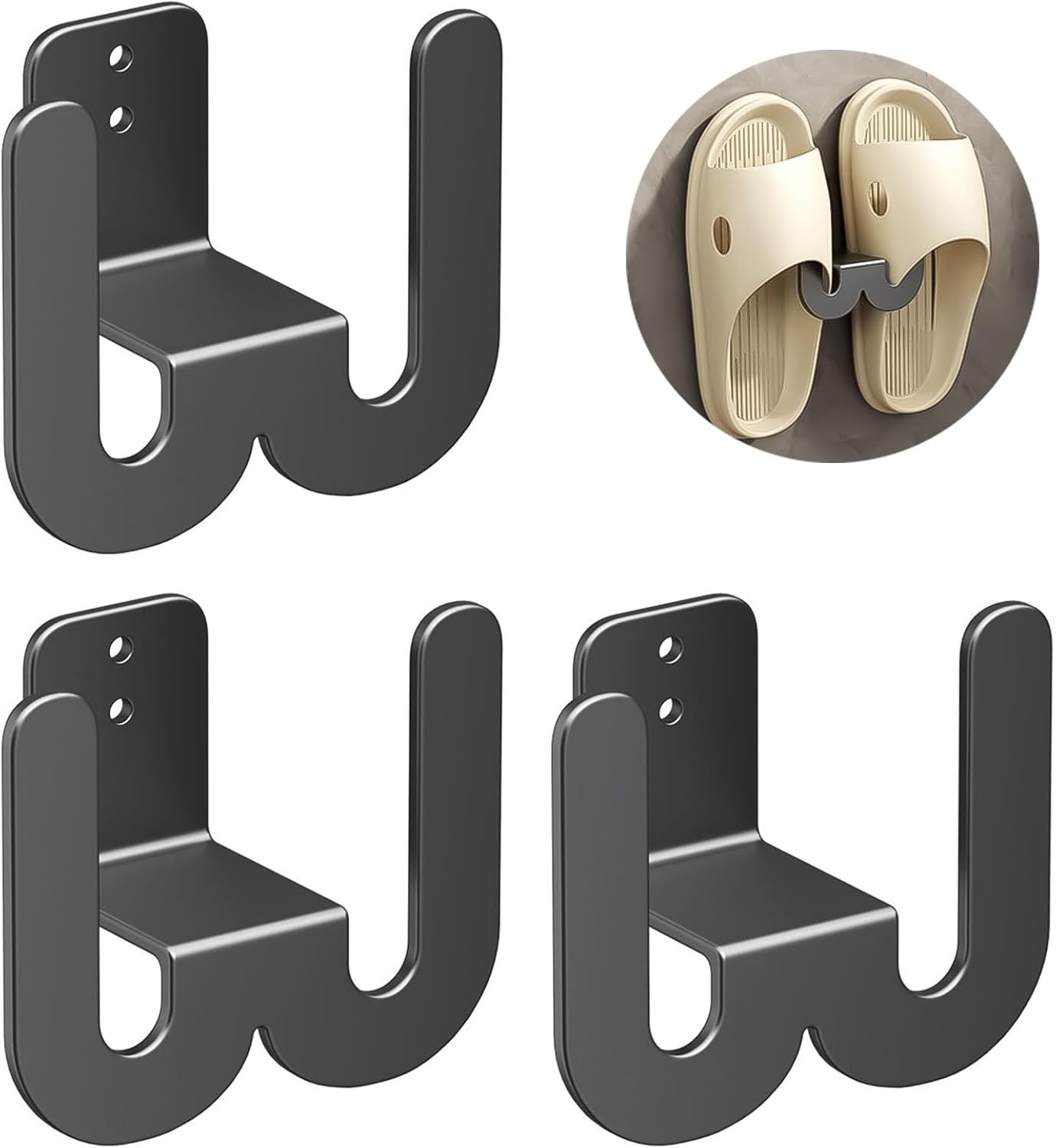 Support De Chaussures Mural pour Porte D