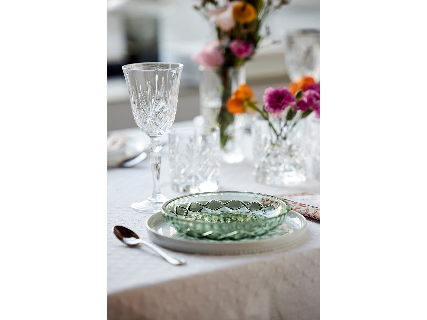 Set de 6 verres à eaux MELODIA Transparent Lyngby Glas - Mathon - 10