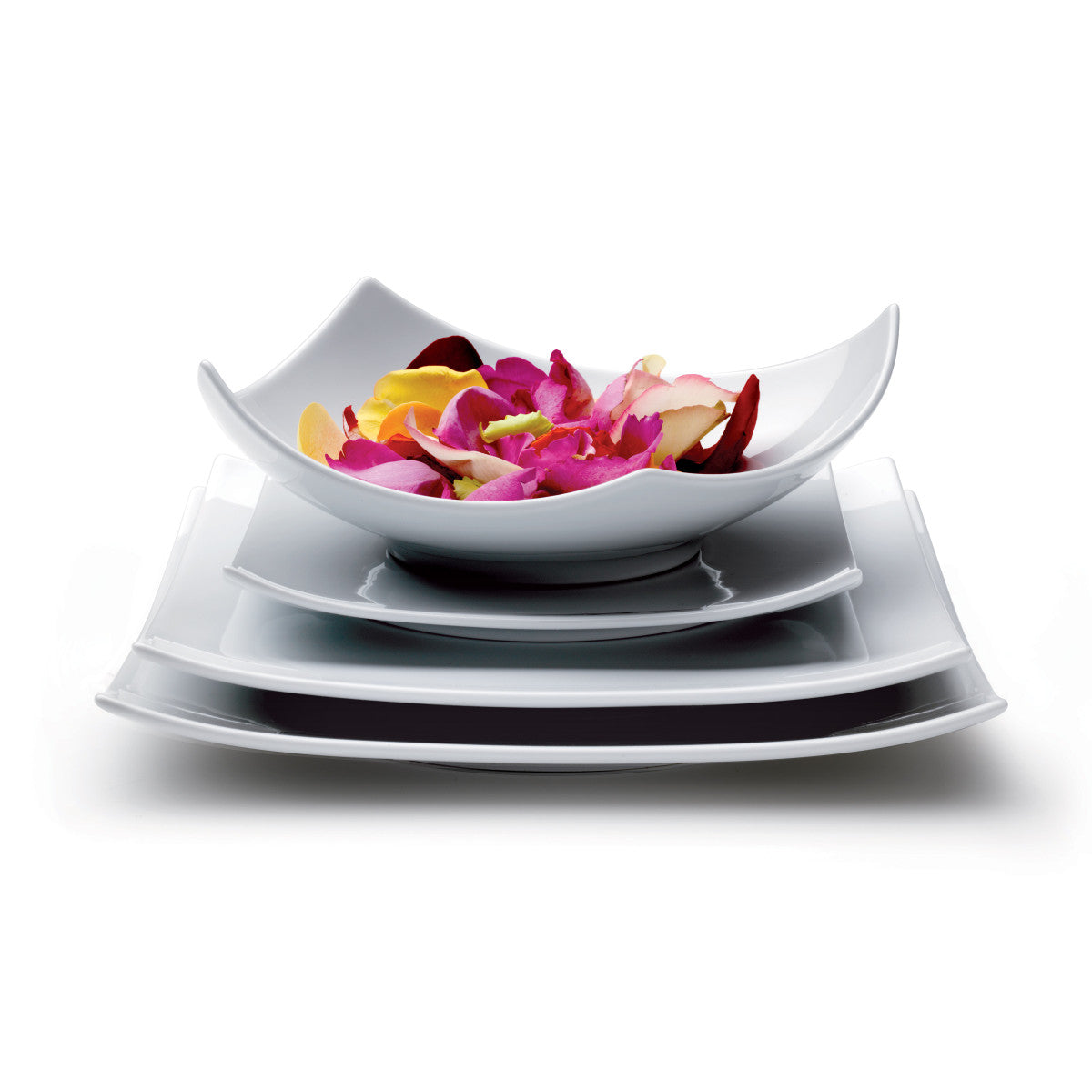 Oxygène Blanc - Petit plateau 11.5 x 11.5 cm (lot de 6) Médard de Noblat - Mathon - 4