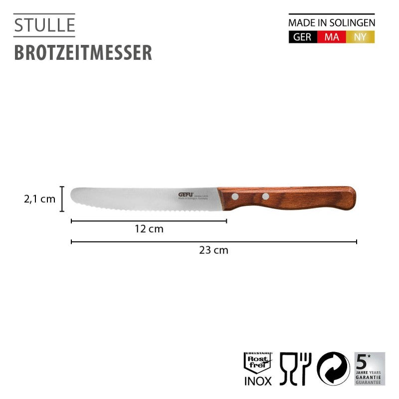 Couteau à casse-croûte STULLE Gefu - Mathon - 2