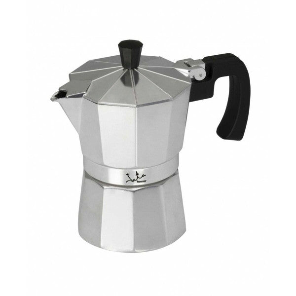 Cafetière Italienne Jata Cca3     * Argenté Aluminium 3 Tasses Jata - Mathon