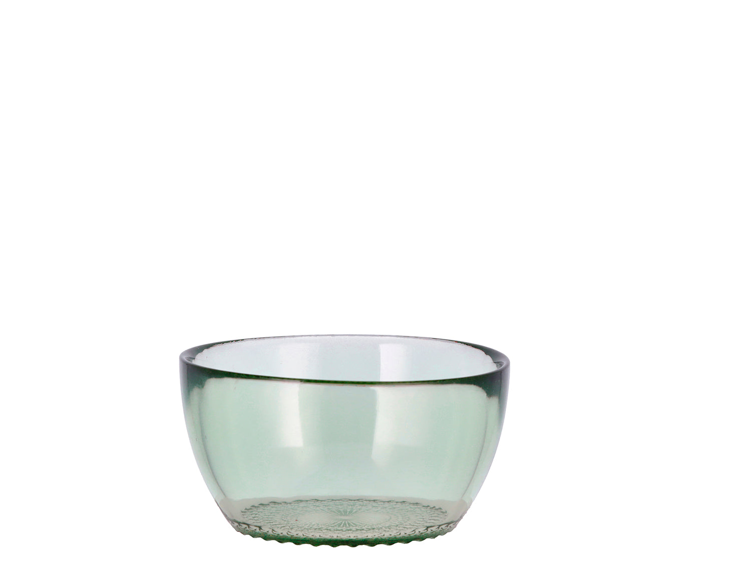 Bol KUSINTHA 12cm verre coloré Vert Bitz - Mathon - 1