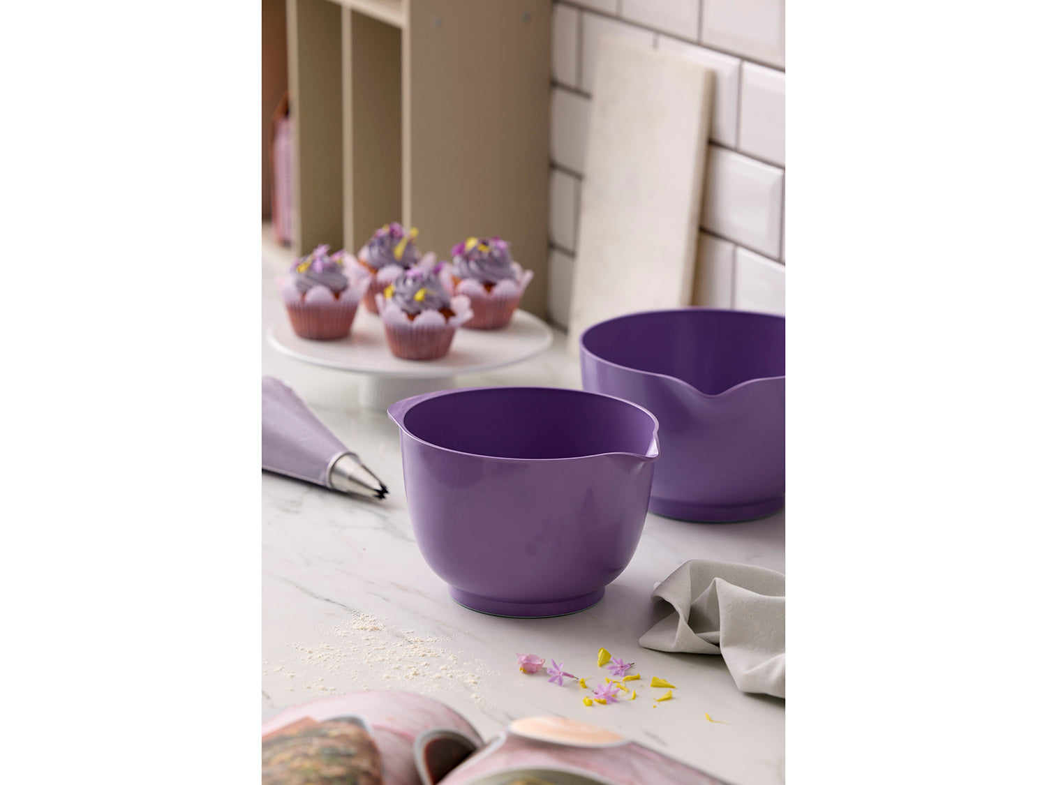 Set de bols 4 pces NEW MARGRETHE en durostima® Lavande Rosti - Mathon - 2