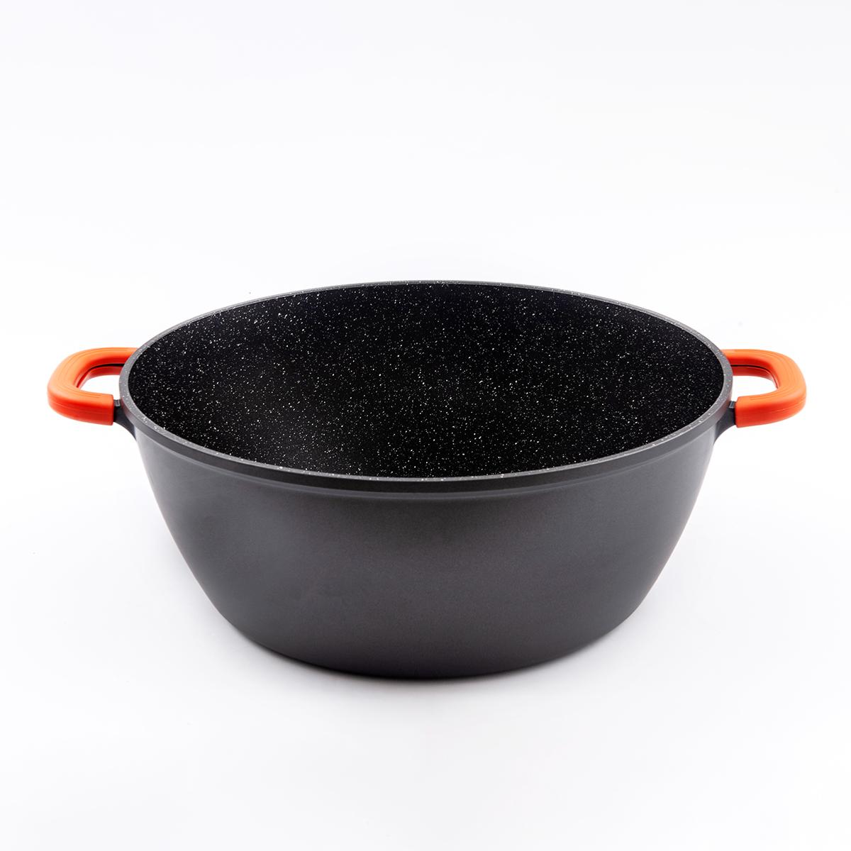 Faitout noir 44cm revêtement céramique - "RobuCook" Laguiole Cuisson - Mathon - 2
