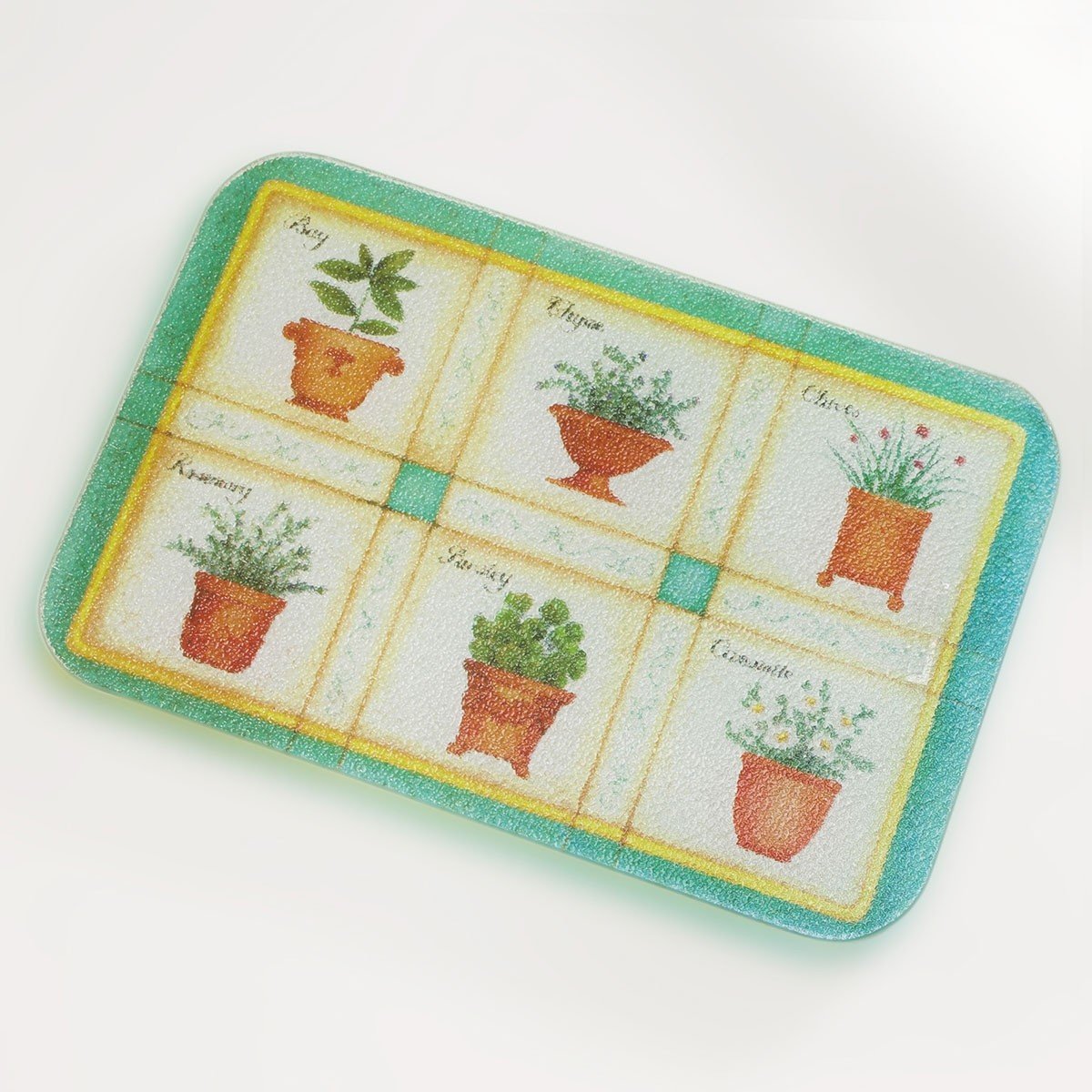 Planche à découper en verre  20 x 30 cm Astuceo - Mathon - 1