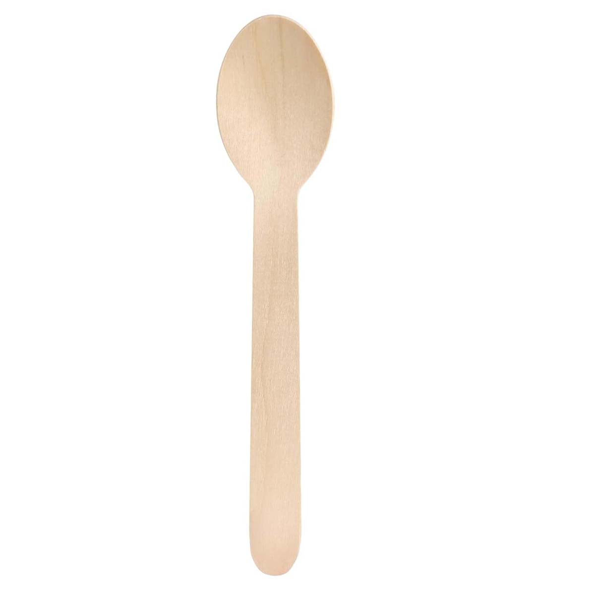 Lot de 50 Cuillères en Bois Alpina - Mathon - 4