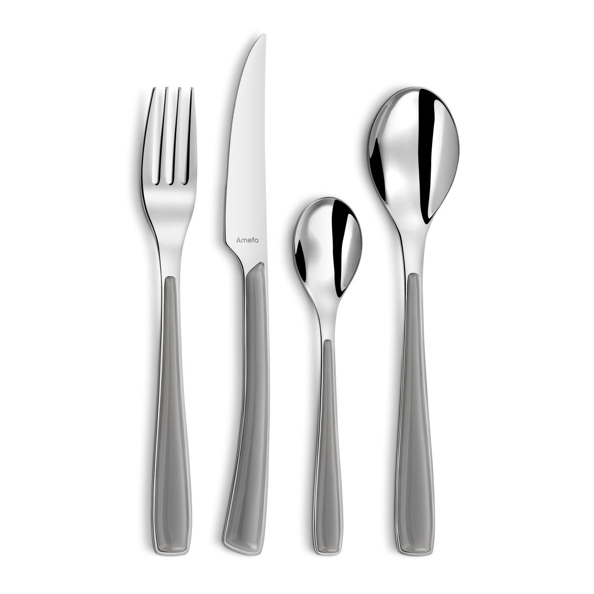 Alizé - Ménagère 24 pièces Gris Amefa - Mathon - 1