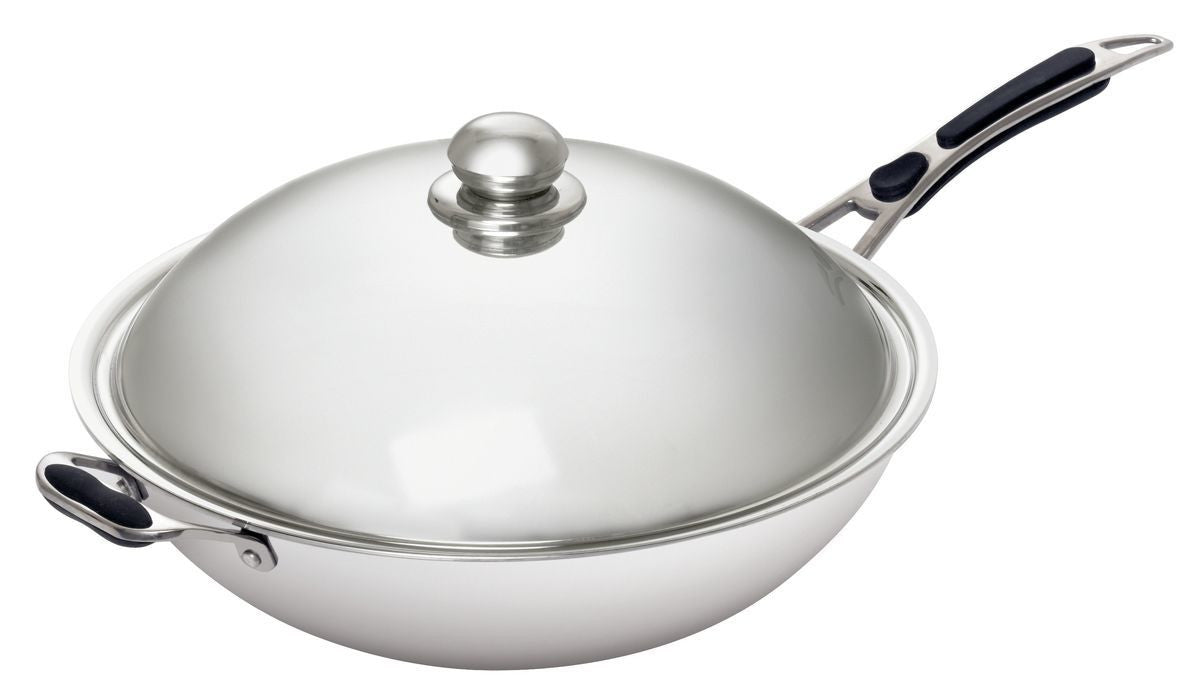 Sauteuse Wok inox Ø36 cm pour induction IW35 - Bartscher - Mathon - 3