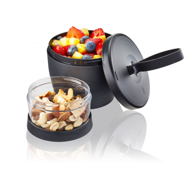 Snack box foodie - 570 ml & 185 ml - noire Gefu - Mathon - 2