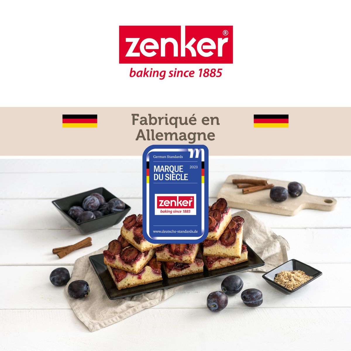 Plaque de four rectangulaire 42 x 29 cm Zenker Black Metallic Zenker - Mathon - 7