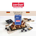 Lot De 2 Plaques De Cuisson Avec Couvercle Zenker - Acier Inoxydable Anti-adhésif - 42x29x7,5 Cm - Four Jusqu'à 230°C - 4