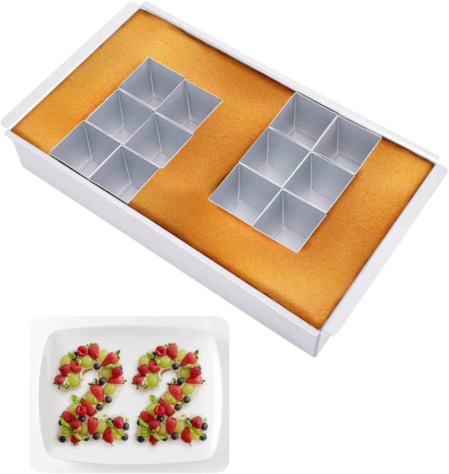 Moules à Pâtisserie Nombre Lettres Réglable Vendos85 - Mathon