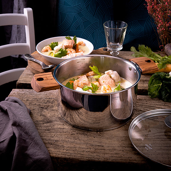 Faitout inox Casteline sans manche 24 cm Cristel - Mathon - 3