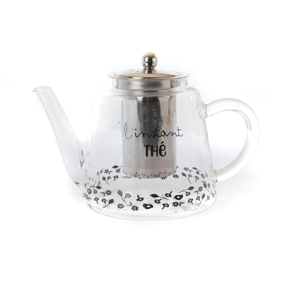 Théière infuseur flore en verre Amadeus - Mathon - 1