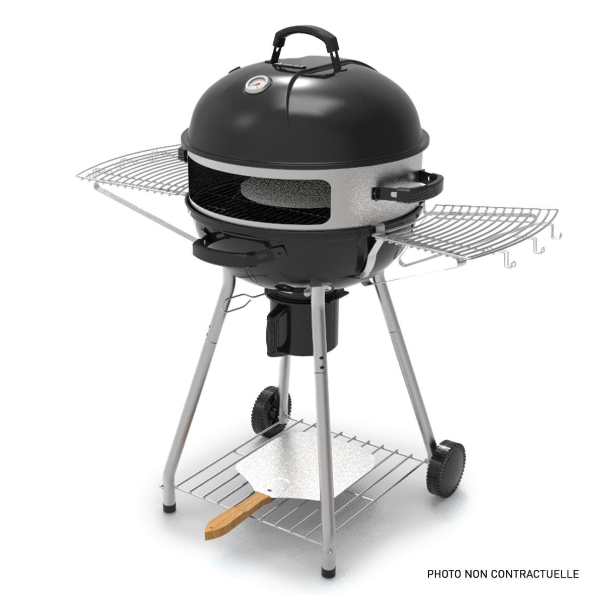 Four à pizza pour barbecue au charbon Ø57 cm – 3 pièces Laguiole Cuisson - Mathon - 4