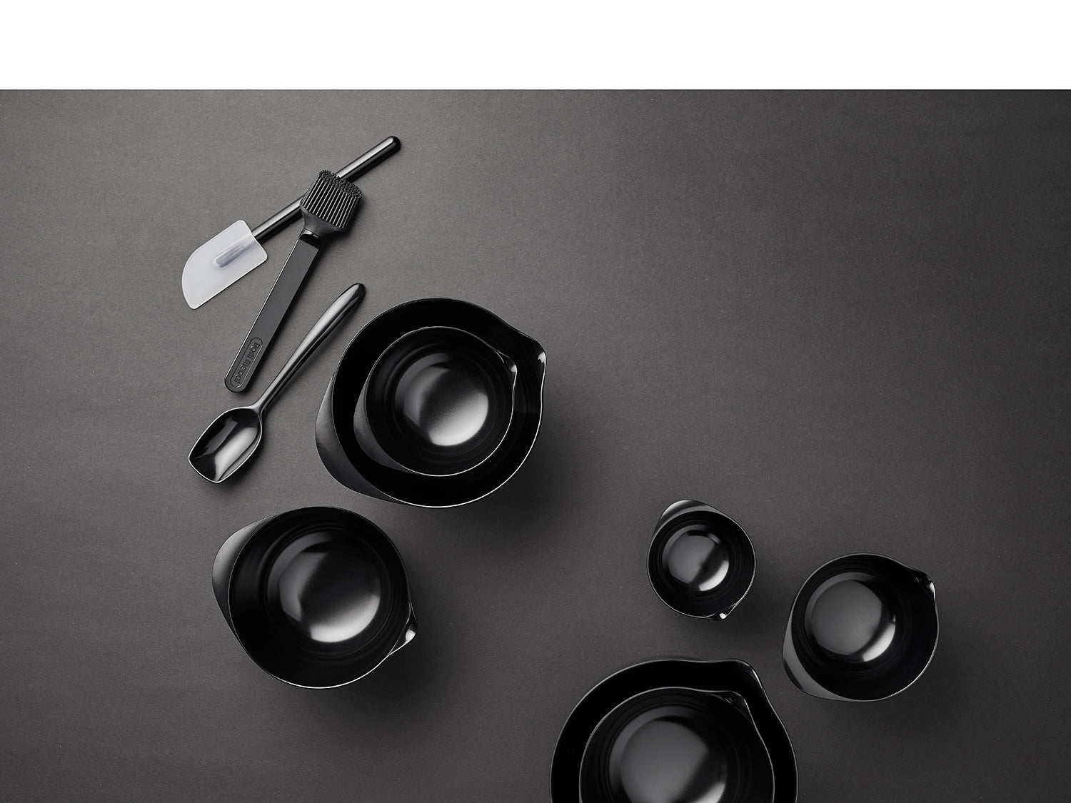 Pinceau à pâtisserie CLASSIC en silicone Noir Rosti - Mathon - 7