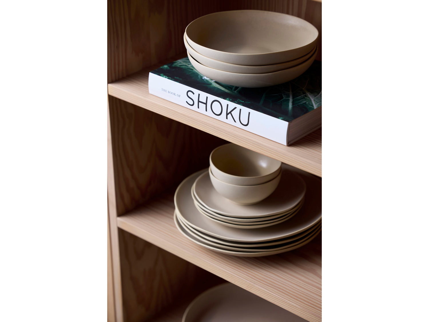 Bol UMAMI 23cm en grès émaillé Beige doux Villa Collection - Mathon - 7