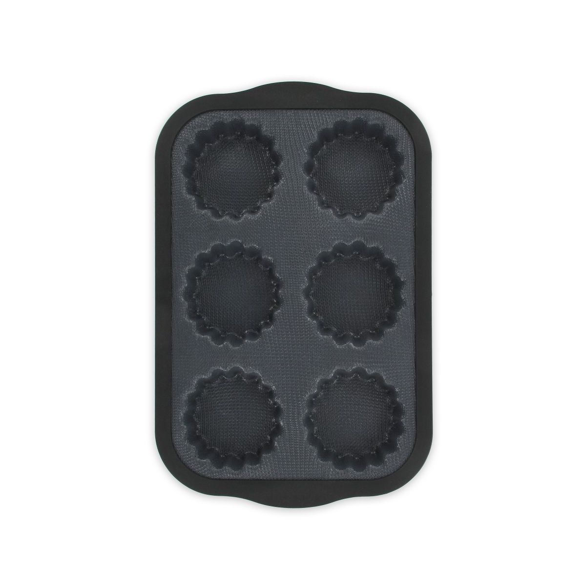 Moule 6 mini tartelettes 28 x 18 cm Zenker Silicone fibre de verre Zenker - Mathon - 1