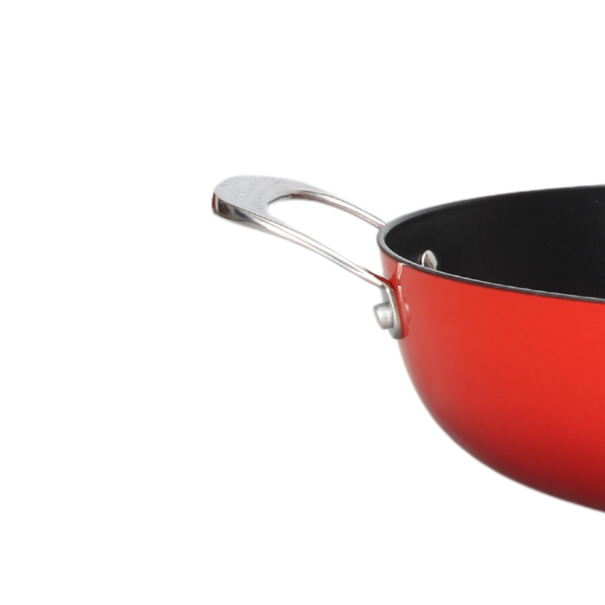 Sautoir rouge 32cm - "Red AirIron" Laguiole Cuisson - Mathon - 5