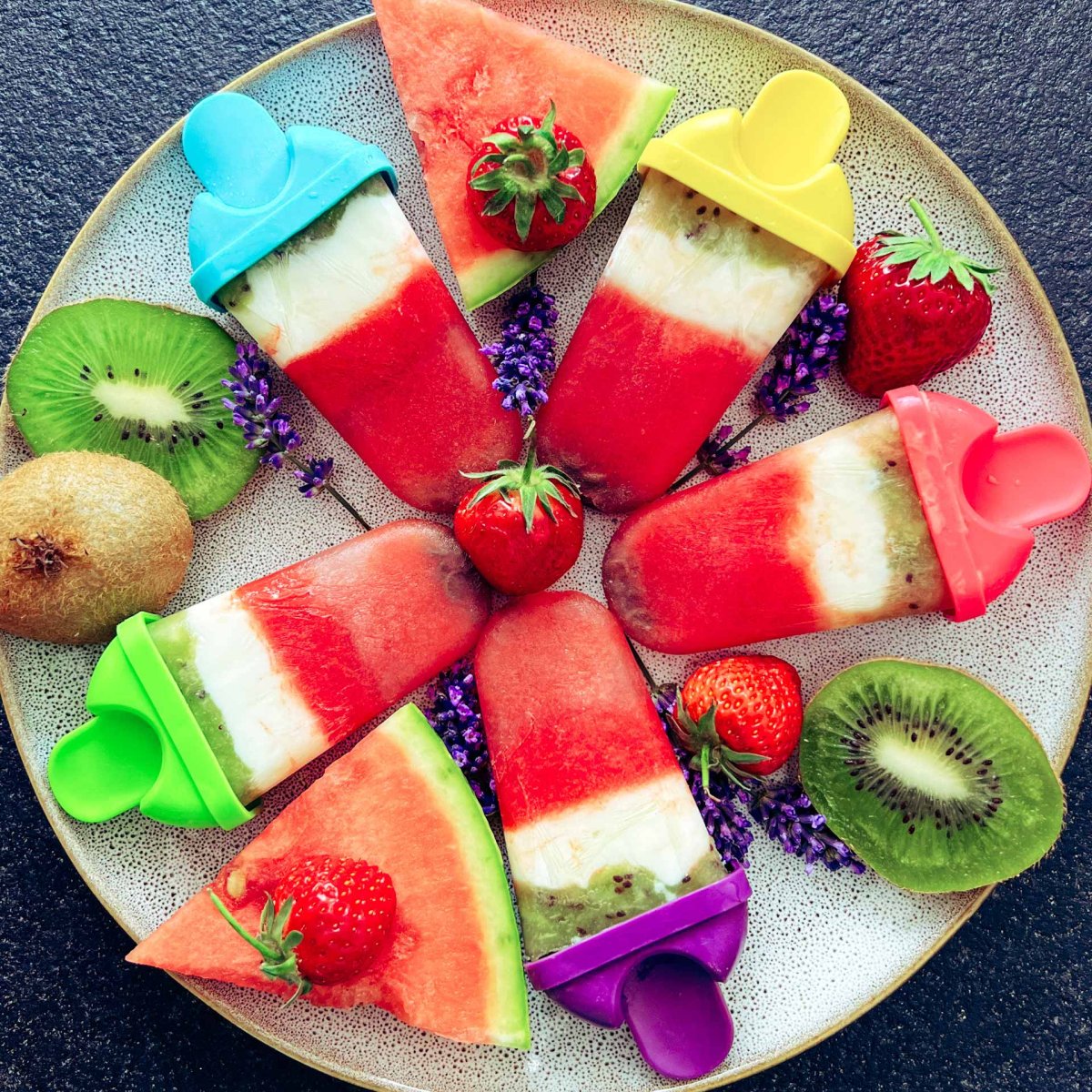 Lot de 5 moules pour glaces à l