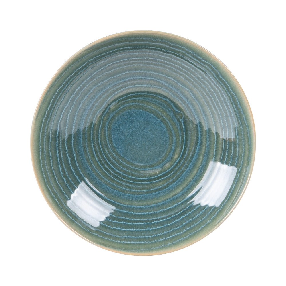 Assiette creuse moon lagon 22 cm (lot de 6) Table passion - Mathon - 2