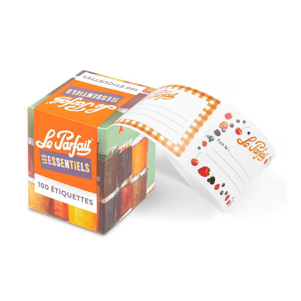 Rouleau de 100 étiquettes adhésive Le Parfait - Mathon