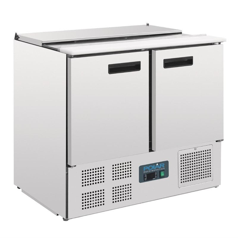 Saladette Réfrigérée Compacte  -240 L 2 Portes - Polar - Mathon - 4