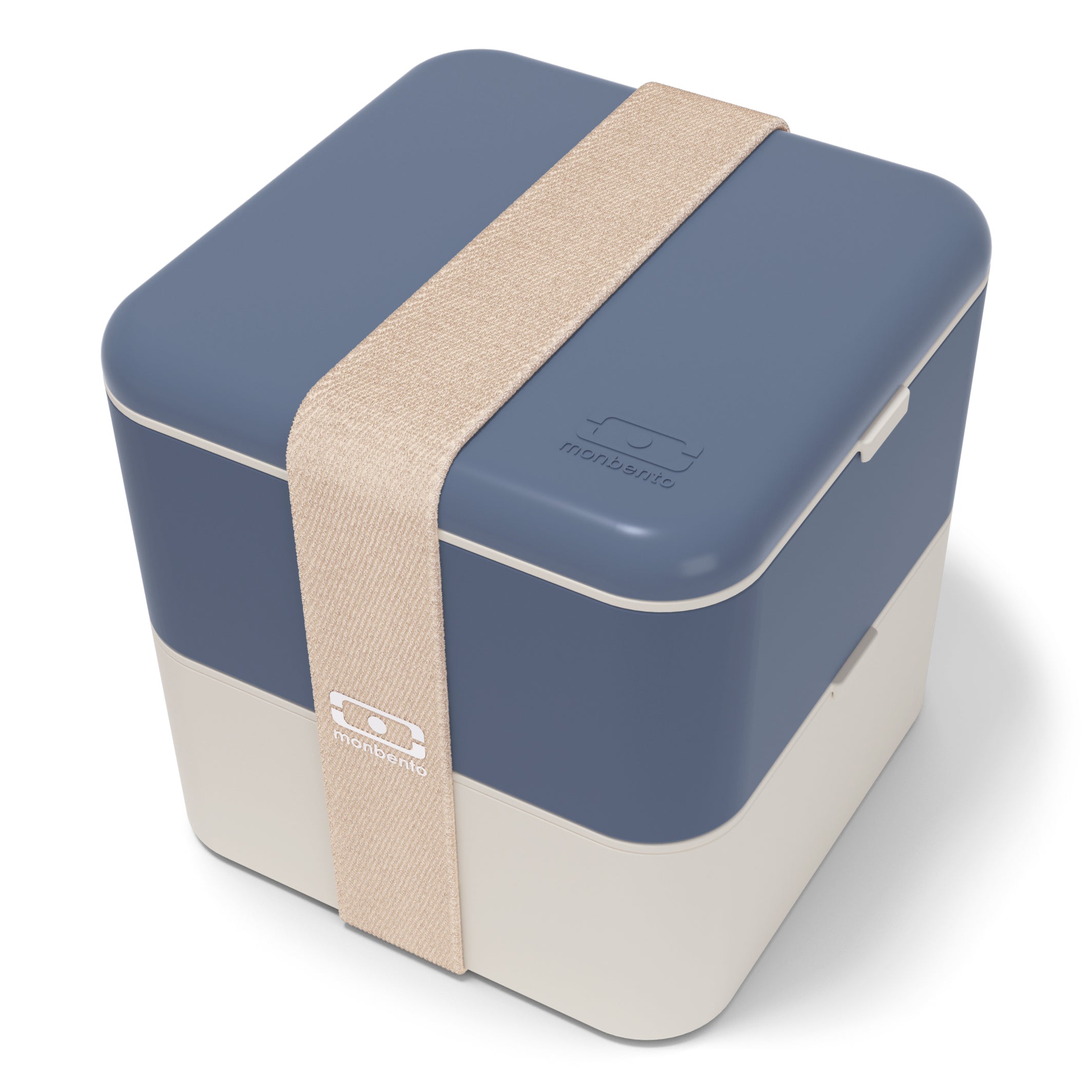 Lunch box 2 compartiments Square 1,7L Made in France Bleu Natural Monbento - Mathon - 1