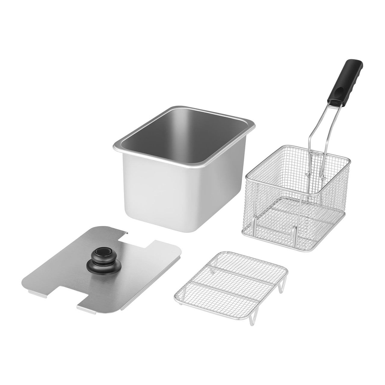 Friteuse électrique professionnelle restaurant 8 litres 230 volts 14_0001796 - Mathon - 3