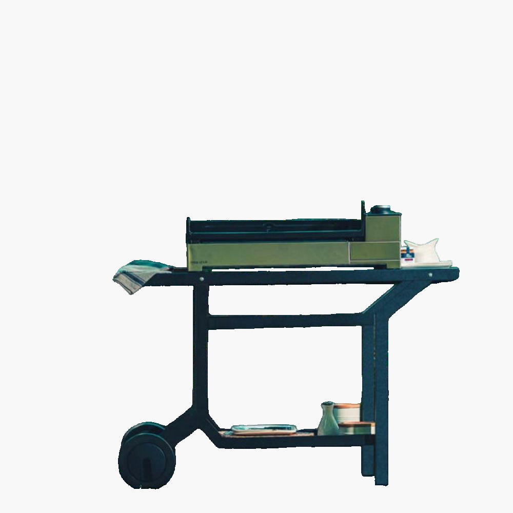 Desserte plancha Forge Adour acier noir 3-4 feux Forge Adour - Mathon - 3