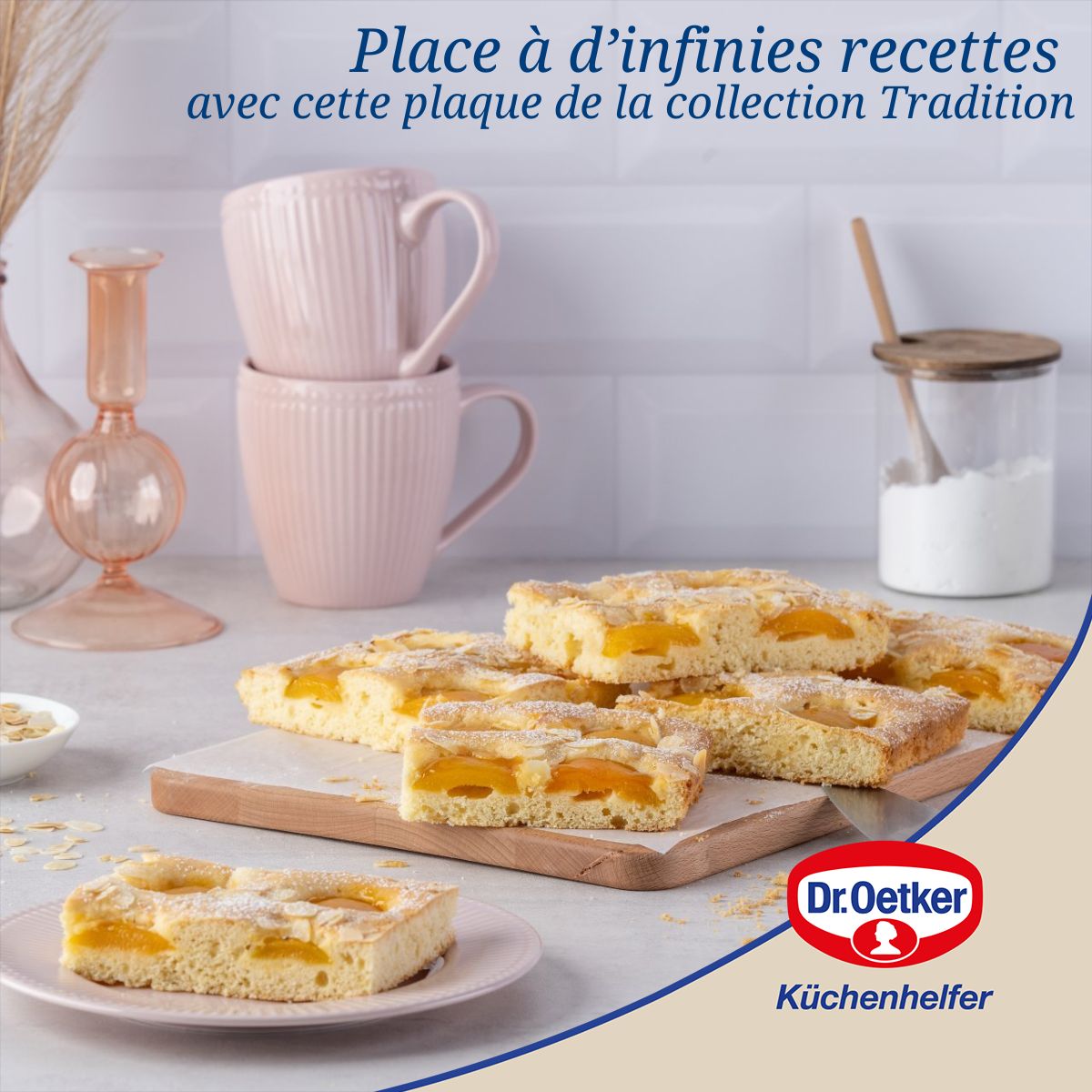 Plaque four extensible 36 à 52 x 33 cm Dr Oetker Tradition Dr. Oetker - Mathon - 6