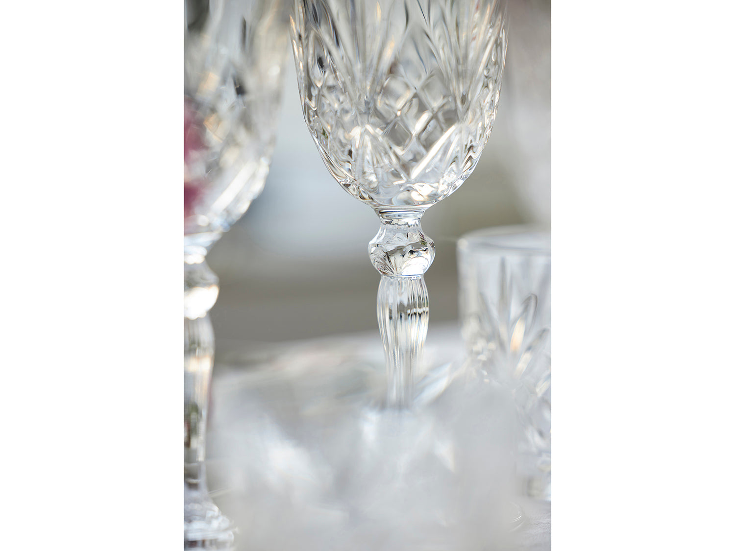 Set de 4 verres à vin blanc MELODIA Transparent Lyngby Glas - Mathon - 3