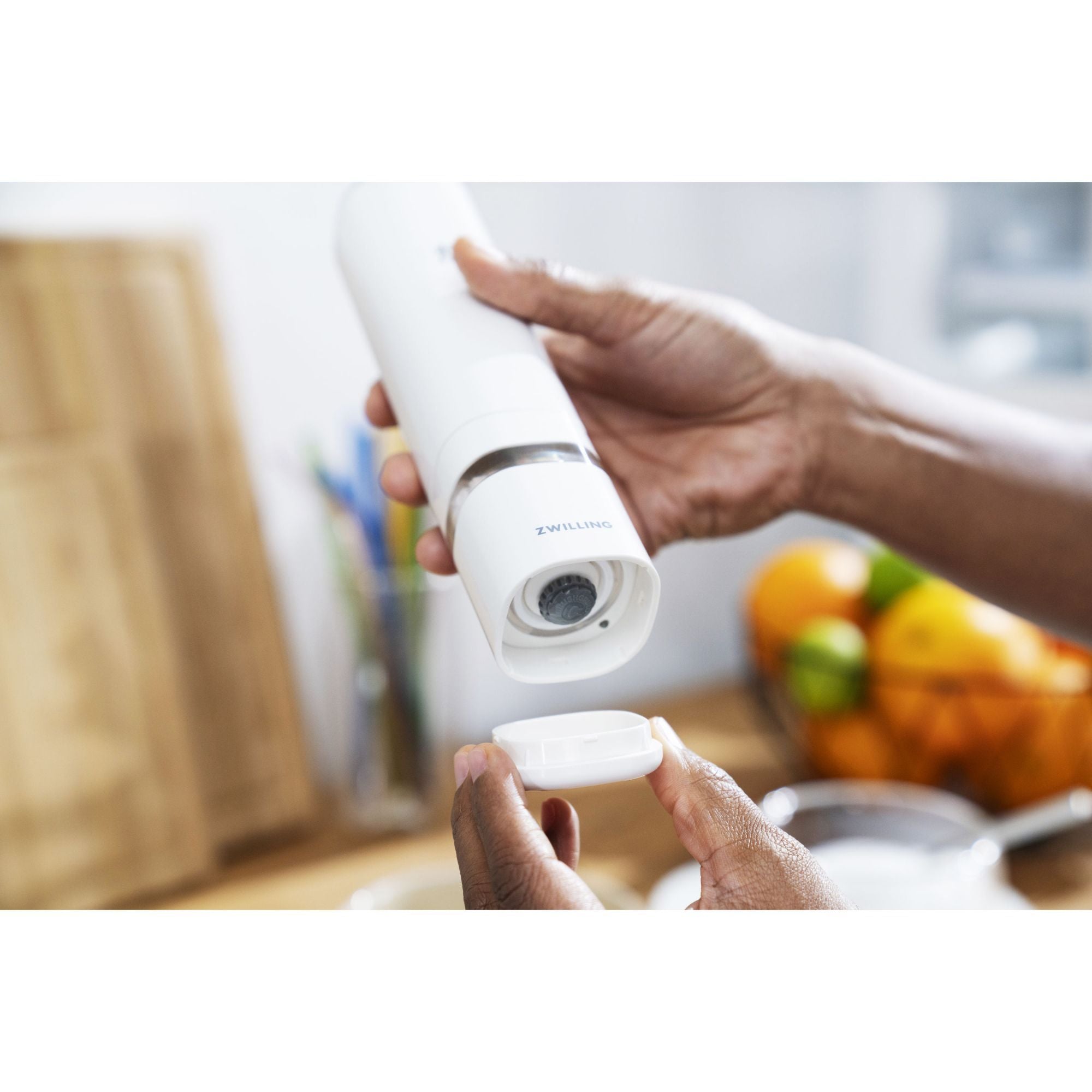 Moulin à épices électrique Enfinigy Blanc Zwilling - Mathon - 4