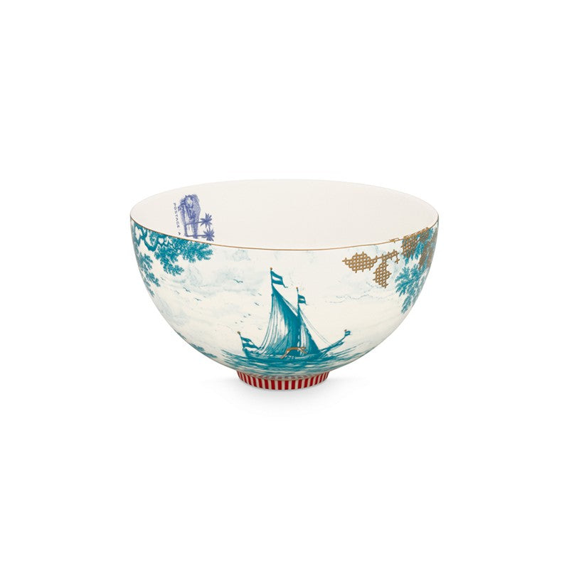 Saladiers Héritage Bateau Vert d
