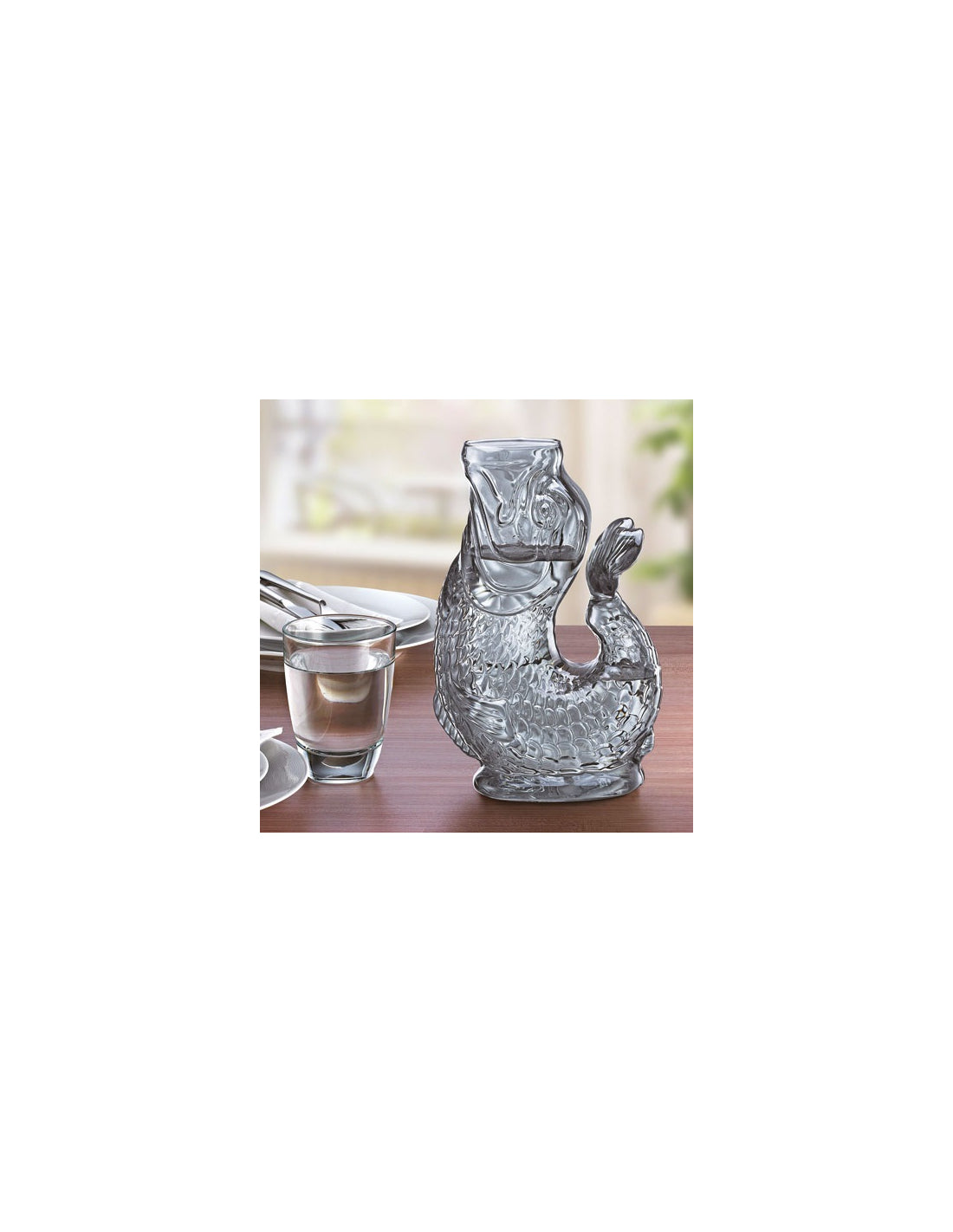 Carafe à eau Nemo grise 1L Cilio - Mathon - 2