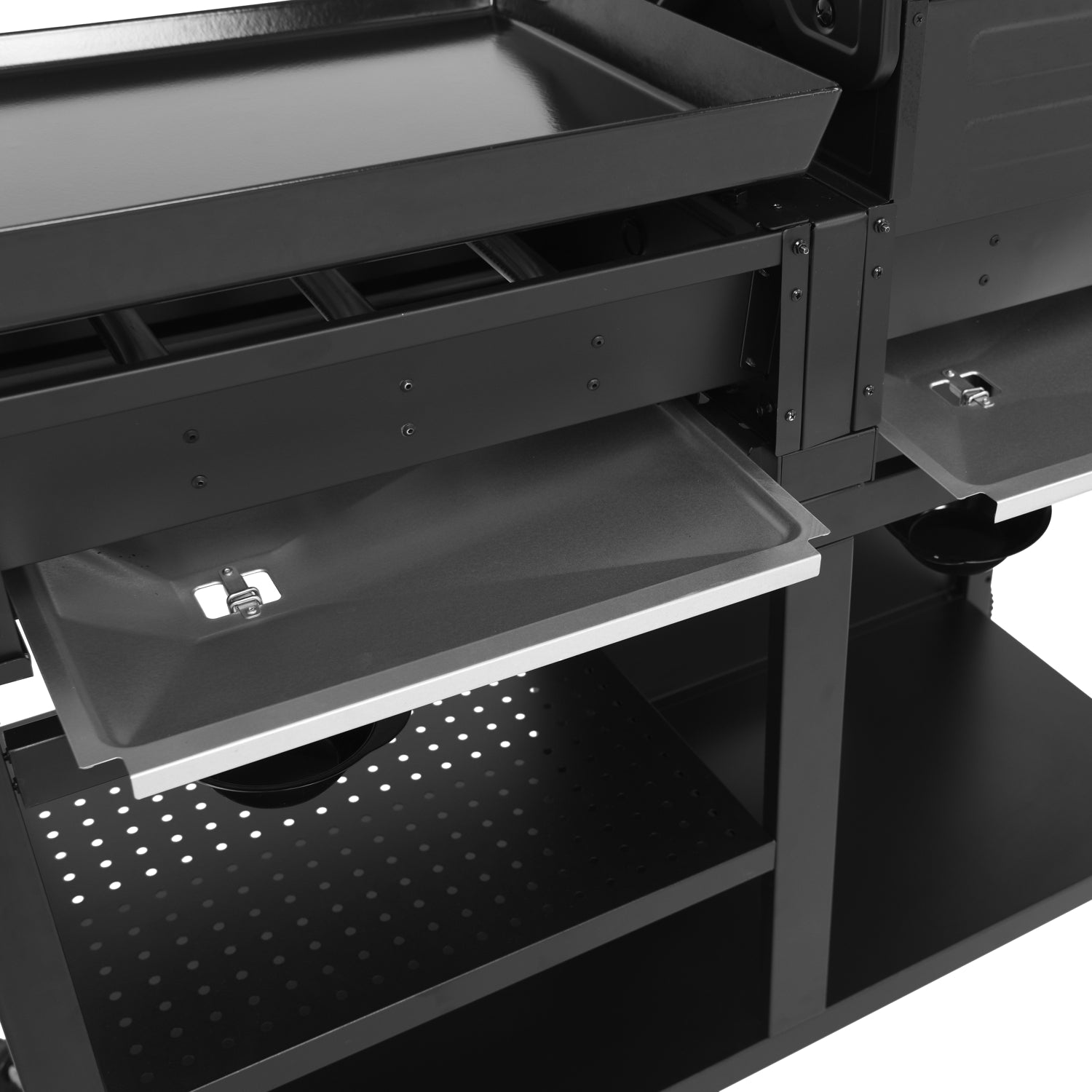 Barbecue duo au gaz VESUVIO - 3 brûleurs + plancha 3 brûleurs Happy Garden - Mathon - 9