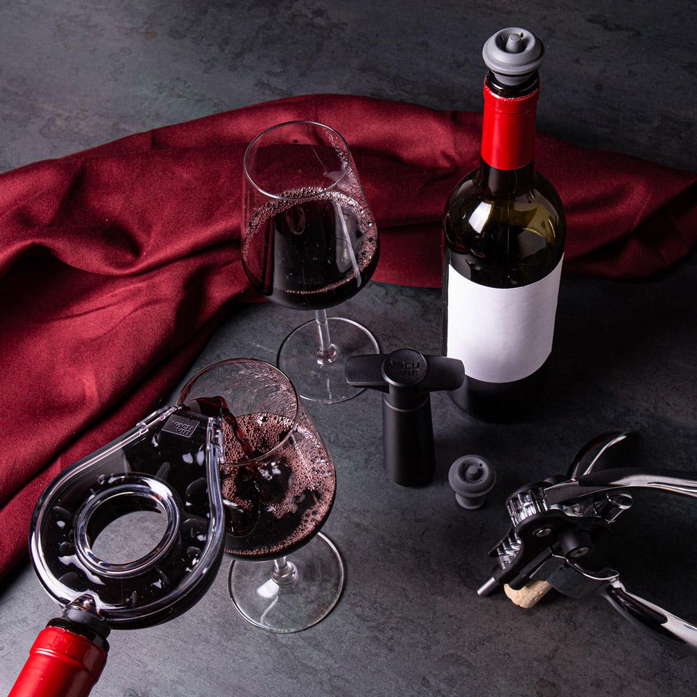 Coffret à vin 5 pièces air deluxe Vacuvin - Mathon - 2